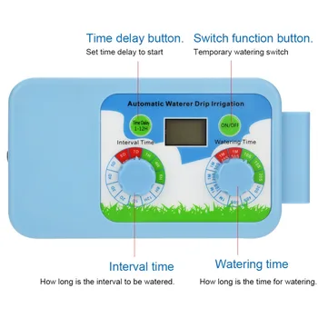 

Garden Watering Timer Irrigation Controller Automatic Watering System Pump Automatic Watering Solenoid Valve Water Timer