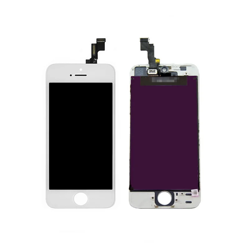 

10PCS/Lot AAA Quality! No Dead Pixels LCD Screen Assembly with touch digitizer Repair For iPhone 5S 5GS