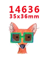 14636 30 шт. с героями мультфильмов плоское украшение из смолы PR 14525 - Цвет: 14636