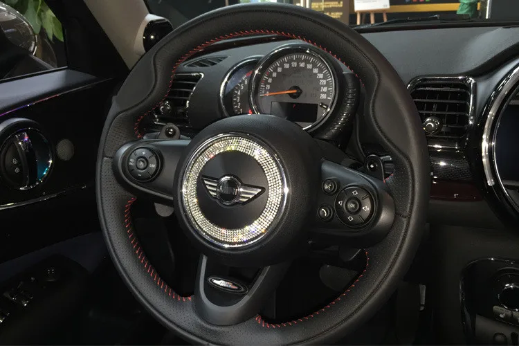 Стайлинг автомобиля для Mini cooper S F56 F55 R56 R57 R61 R60 клубный руль со стразами украшения