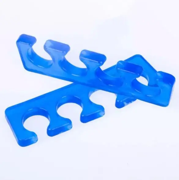 12 pairs random colour Silicone toe separator toe devider manicure tool nail separator nail art tool