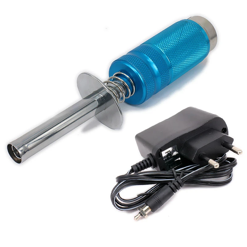 1 pcs Glow Plug Igniter + 1800MAH SC battery inside(removable rechargable) + AC charger Glow