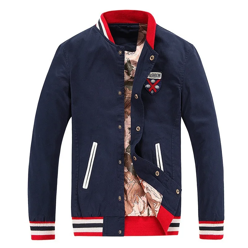 Autumn Winter overcoat jacket men single breasted ...