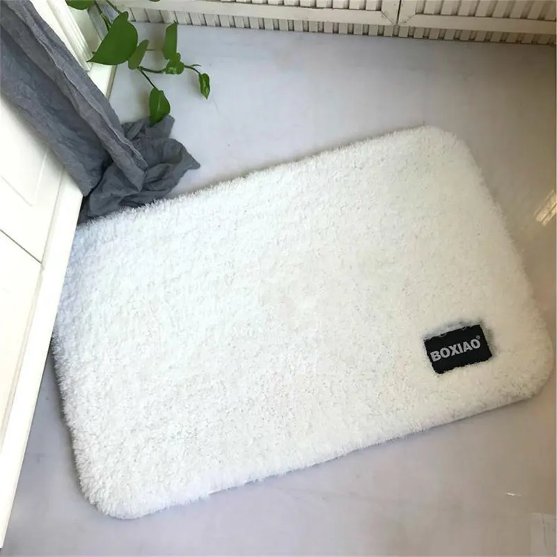 

Soft Floor Mat Bathroom Carpet Bath Mat Super Magic Slip-Resistant Pad Room Floor Mats Large Size Bedroom Bathroom Rugs HY