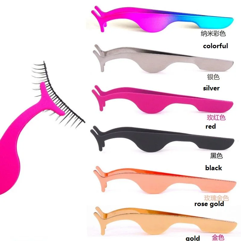 

Stainless Steel Eyelash Curler Extension Applicator Remover Clip Eyebrow Eye Lashes Tweezers Nipper Tool