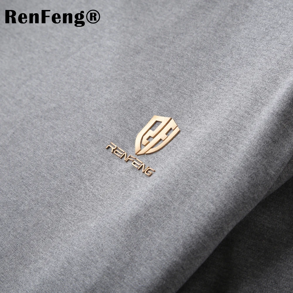 Spring thickening men's Turtleneck long-sleeved T-shirt Fashion Slim plus velvet warm half-high collar Pullover Men Under shirt (5)