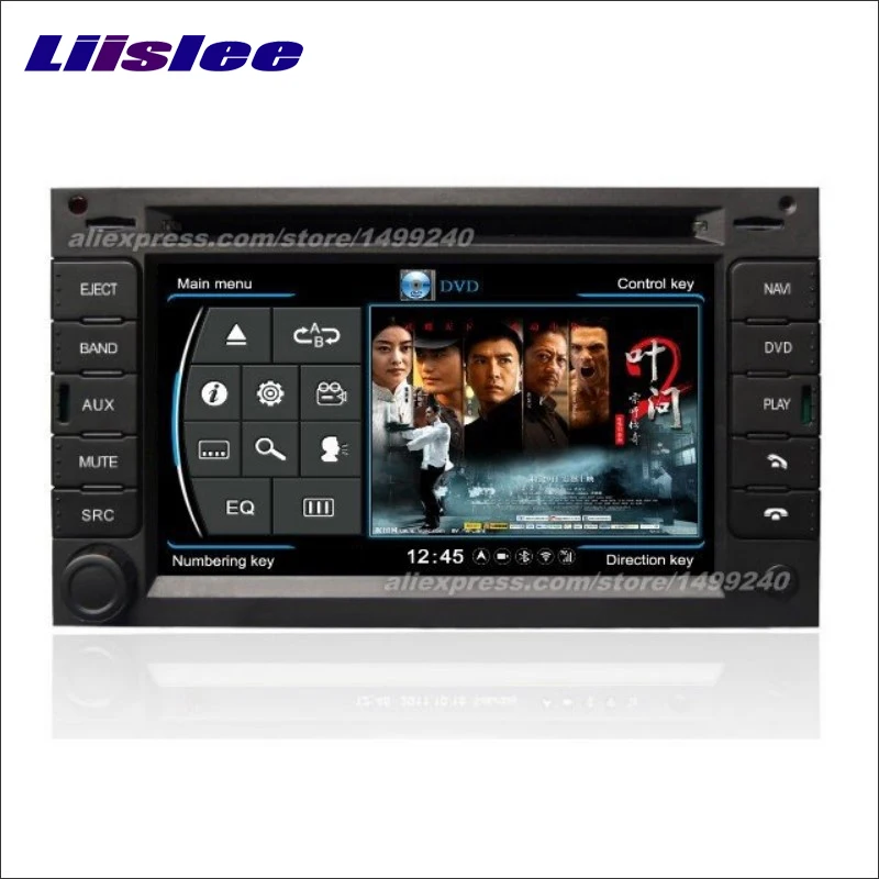 Top Liislee Car GPS Map Nav Navi Navigation For Honda Jazz 2001~2008 Radio Stereo CD DVD iPod Bluetooth HD Screen Multimedia System 1