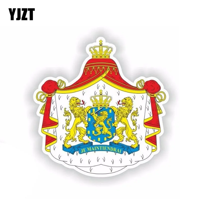

Наклейка на автомобиль, Размер 10,8 см х 11,2 см, с гербом Нидерландов, 6-1869