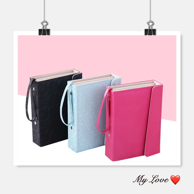 

2019 Pu Leather Stud Earrings Collection Book Pattern Portable Jewelry Display Creative Jewelry Organizer Storage Box Holder