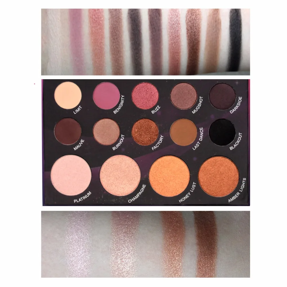 Матовые тени для век с натуральным блеском 14 цветов|eye shadow|eyeshadow waterproofmake up |
