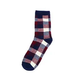 Мужские носки в британском стиле маленькие квадратные Повседневные носки Tidde трубчатые носки очаровательные женские мужские спортивные