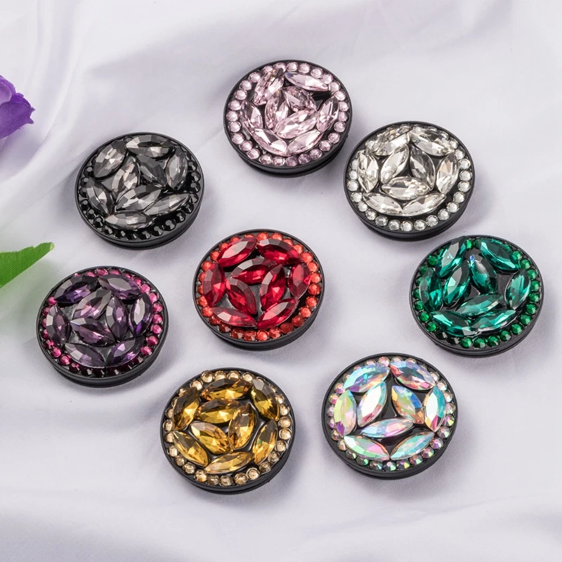 

10pcs/lot Universal Expandable Grip Phone Holder Colorful Luxury Diamond Style Expanding Grip Cell Phone Holder Stand
