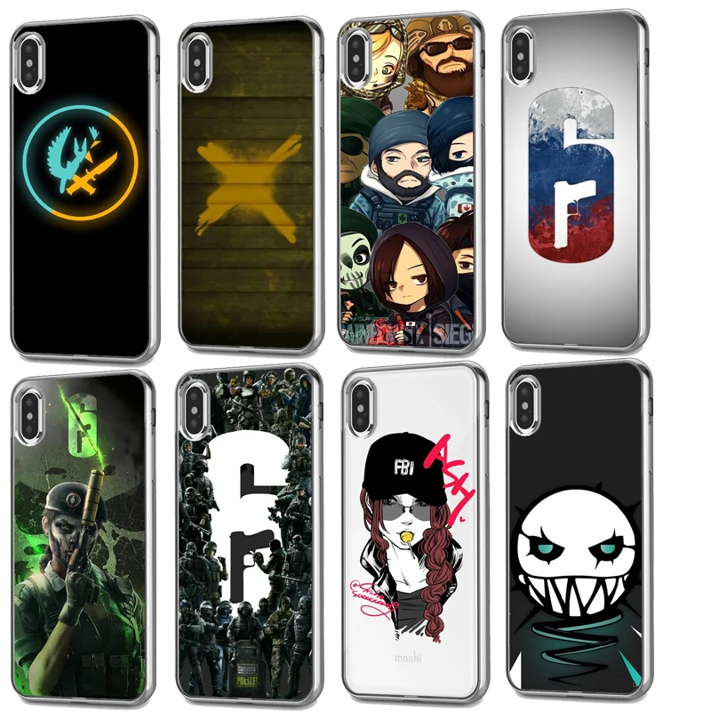 Чехол AKIRA Voltron Rainbow Six Siege YuGiOh для iPhone XS Max XR X 8 7 6 6S Plus 5S SE 4S 5C rainbow six siege чехол