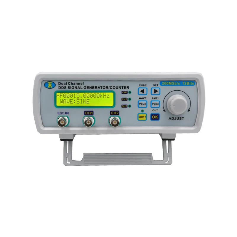 

MHS5200A 25MHz Digital Signal Generator DDS Dual-channel Source Arbitrary Waveform Frequency generator Meter 20% off