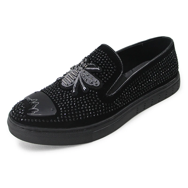 Homens Sapatos Lona Calçado Black Moda Primavera De Designer Marca Escritório Social Ms8116161 rwREqCxrt