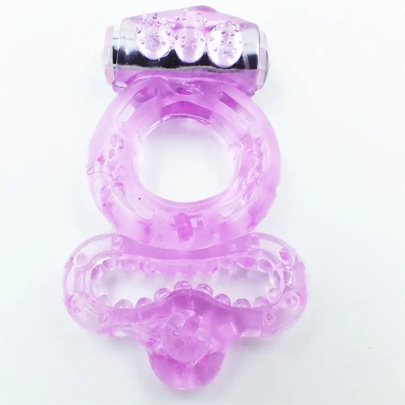 Vibrator Rings Vibrator Sex Toy Longer-lasting ring sex vibrator stronger erection tingling additional stimulation finger rings bullet Vibrating Love Ring