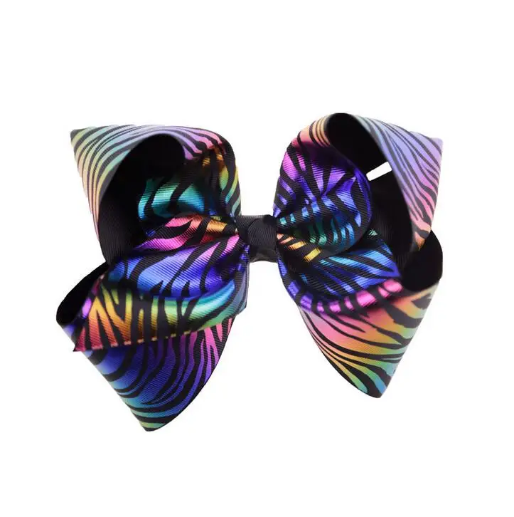 goldern foil ribbon hairbow5