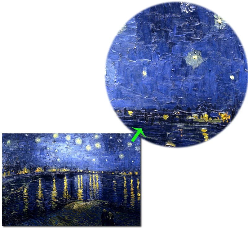 Известный плакаты с живописью и репродукции, настенное искусство холст картины Звездная ночь Ван Гога домашний декор для Гостиная