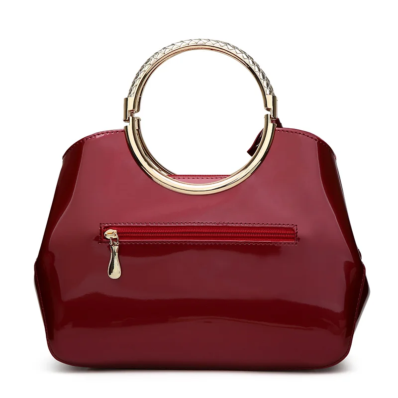 Женская сумка винтажная из лакированной кожи|brand handbags|designer brand handbagdesigner handbags |