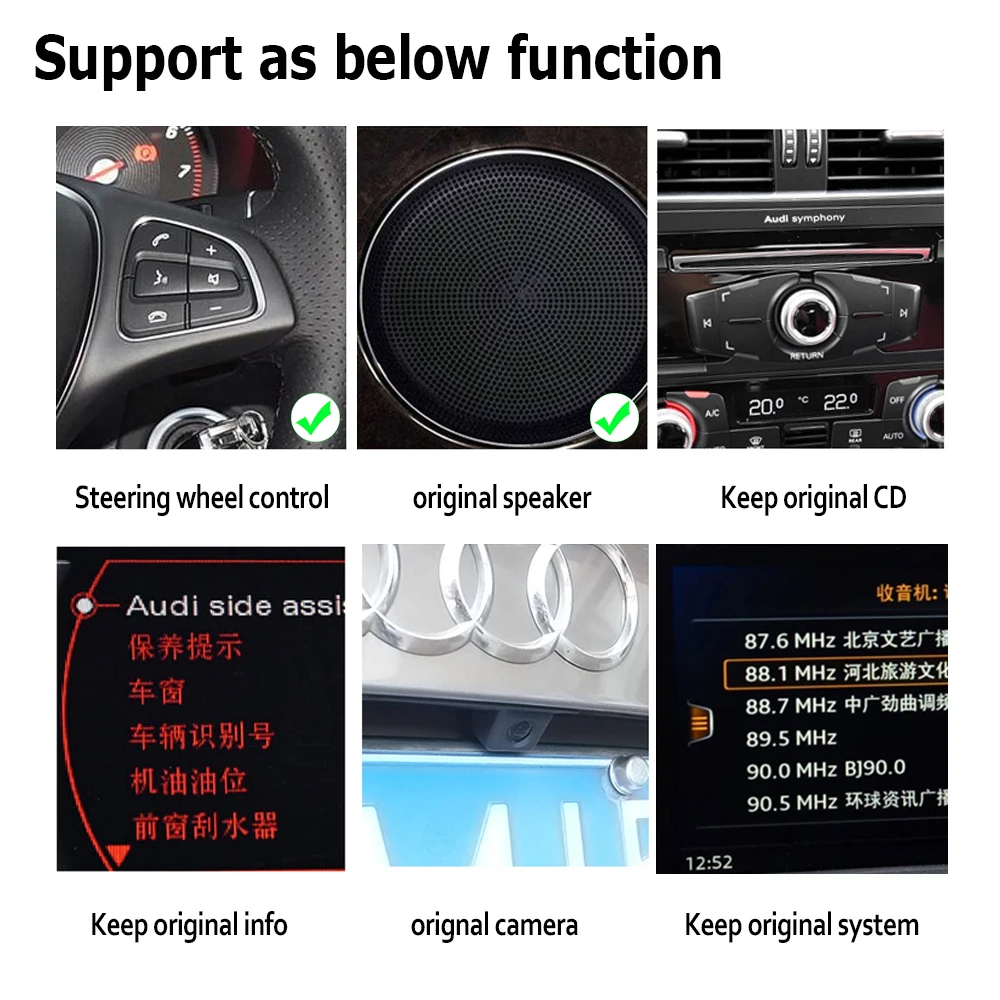 Автомобильный Android экран для Audi A5 8T 8F 2013~ MMI сенсорный дисплей gps-навигация, радио, стерео аудио головное устройство мультимедийный плеер