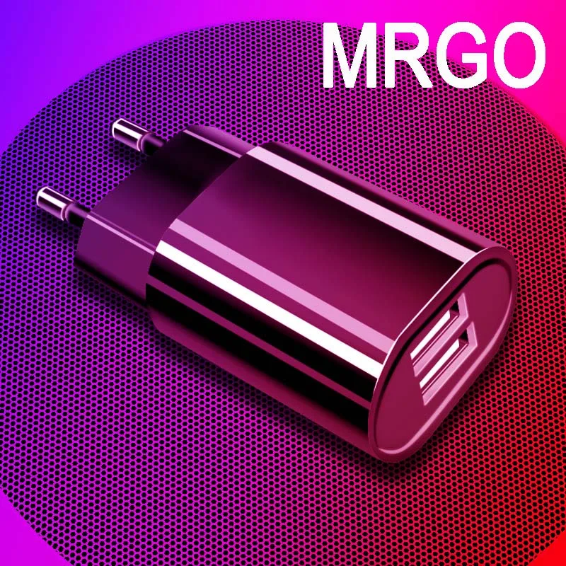 MRGO Charger Micro Cargador USB Phone 5V 2A For Samsung Charging iPhone 7 6 Charger For Huawei