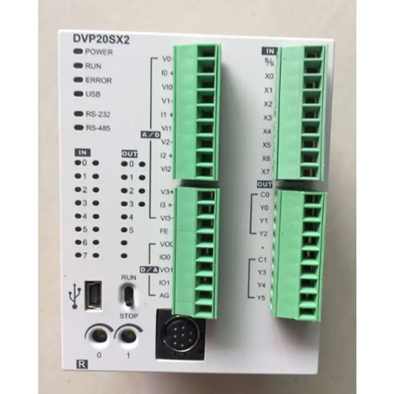 Original Delta DVP20SX211T NEW IN BOX PLC 24VDC 8(4AI) 6(2AO) transistor(NPN) output Analog | Обустройство дома
