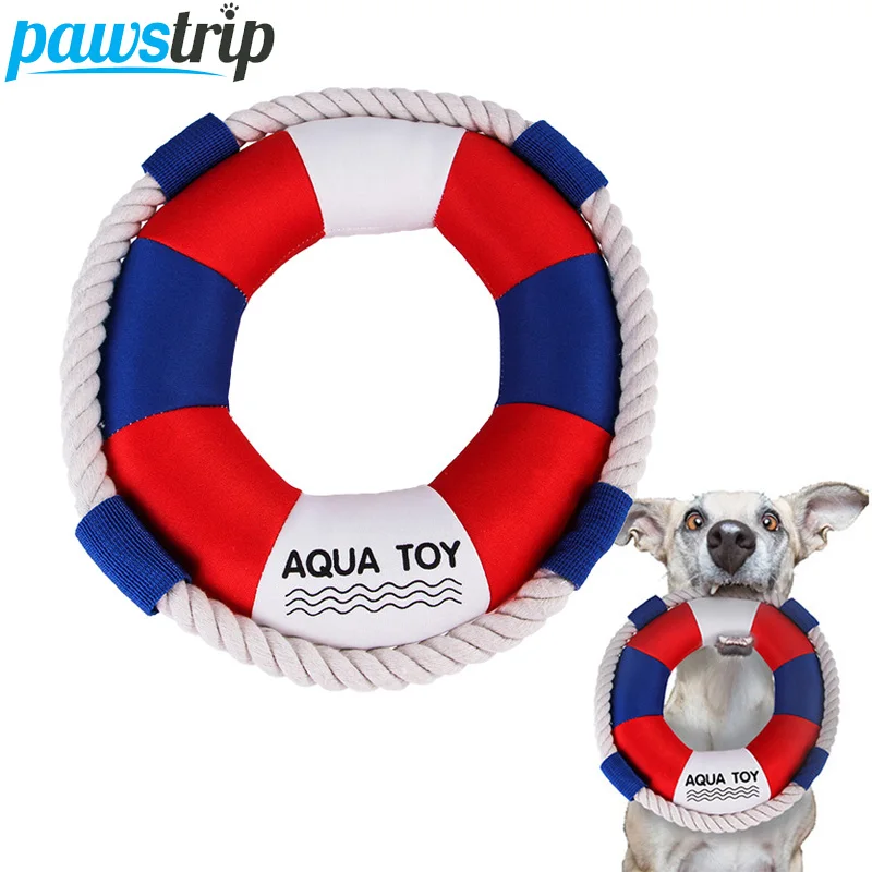 

pawstrip Pet Large Dog Toy Squeaky Soft Cotton Rope Puppy Toys For Pitbull Husky Cleaning Tooth Big Dog Chew Toys 24.5cm