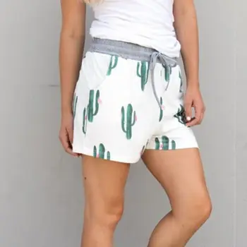 

Women High Waist Shorts Summer Casual Shorts Short Hot Cactus