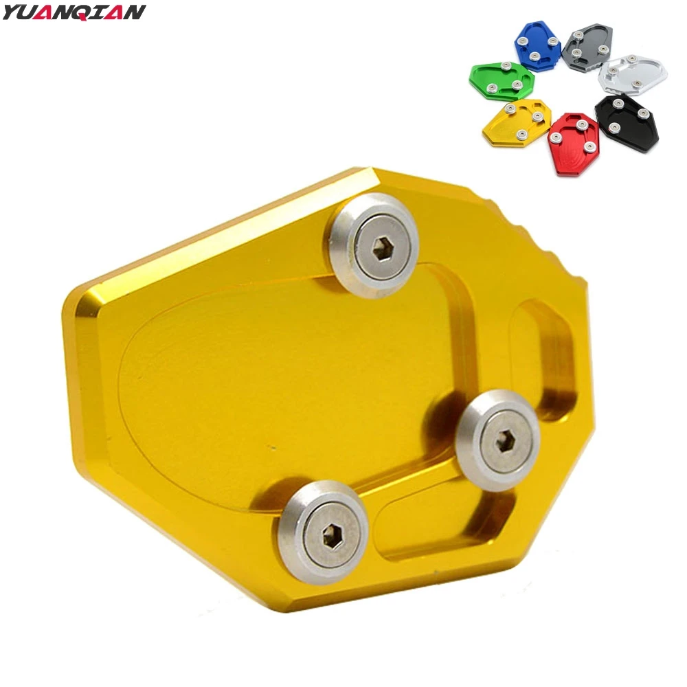 

Top Quality Billet T6061-T6 Motorcycle Side Stand Plate Pad Enlarge Extension For YAMAHA YZF R3 YZFR3 YZF-R3 2015 2016 2017