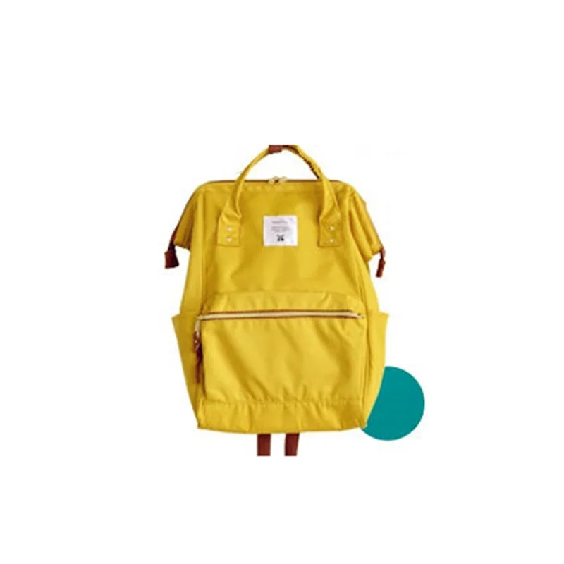 YeeSupSei вышитый цвет Оксфорд ткань Рюкзак Школьная Сумка подростковый легкий кольцевой мешок Dos Mochila Zaino модный рюкзак - Цвет: Yellow