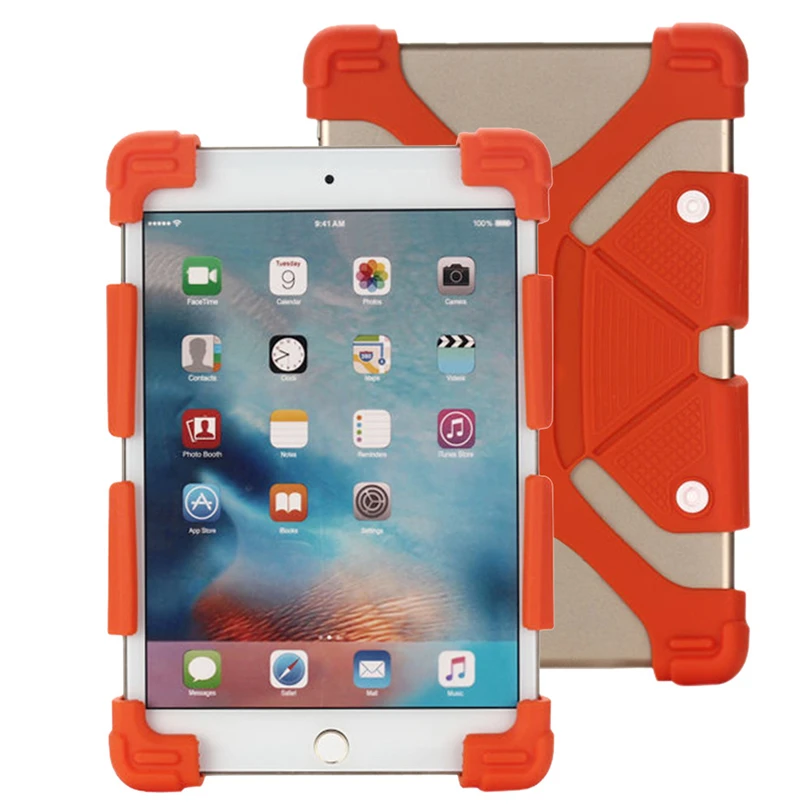 

Universal Adjustable Soft Silicone Case Cover For 7-8-Inch Tablet protective AShell/Skin for tabelt pad A30