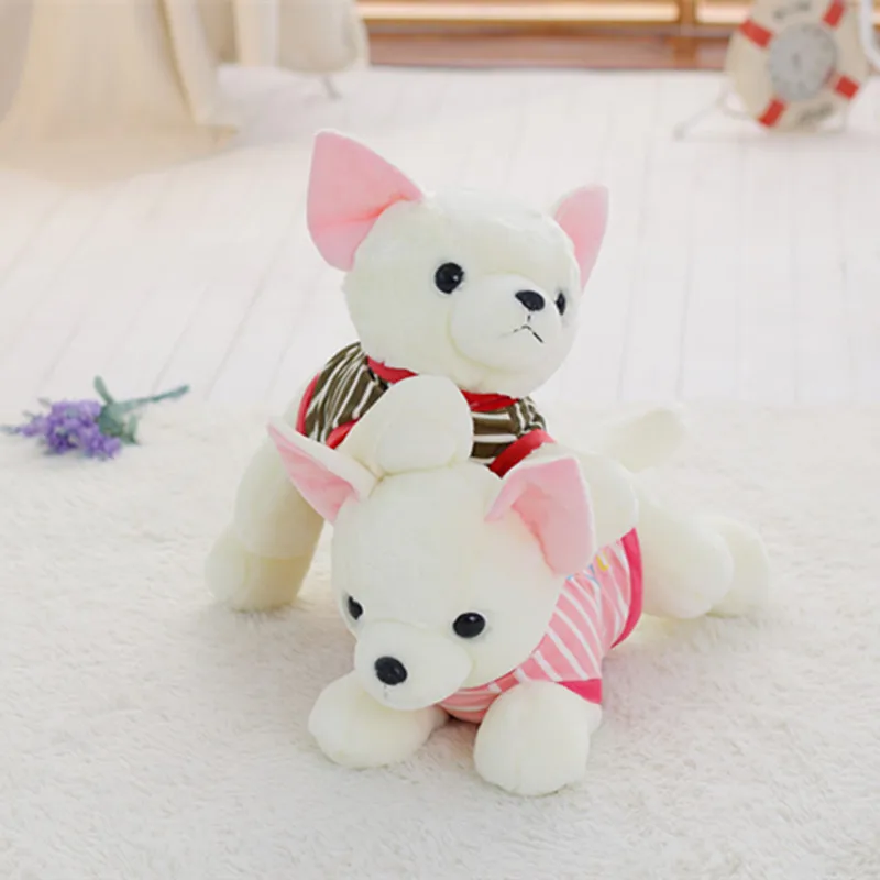 

Hot Sale Cute Dog Plush Toy Dog Soft Stuffed Doll Birthday Gift For Kids Dog Soft Pillow Wholesale And Retails