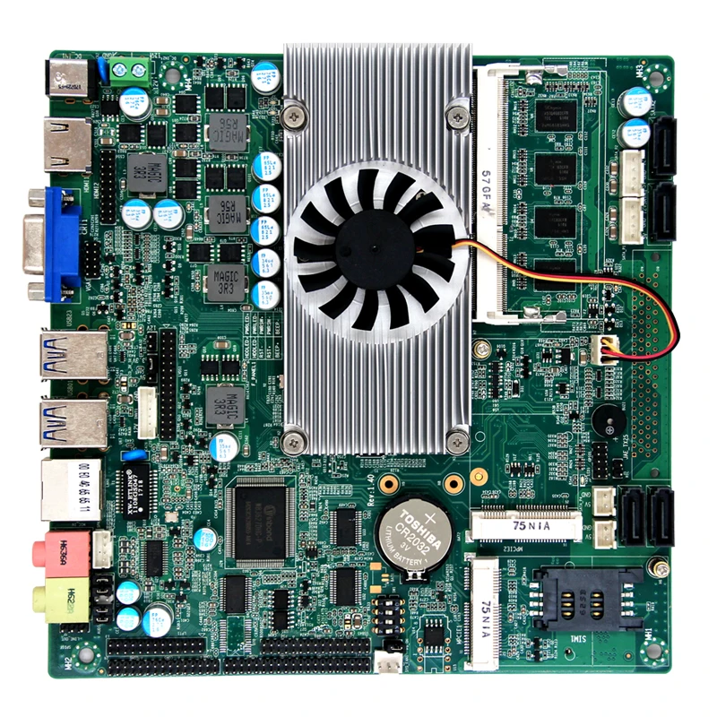 

Celeron 1037U CPU HM77/QM77 Chipset DDR3 memory,1066/1333/1600MHz industrial motherboard for home/work