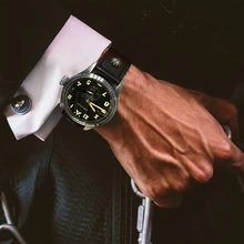 AGELOCER Swiss Automatic Relógios Homens relogio masculino Luminosa Relógio Mecânico Mens Relógio Pulseira de Couro 100 m Resistência À Água