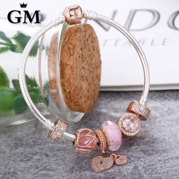 

GM100%925 Sterling Silver Original Copy Of High Quality 1:1 Bracelet Logo Free Package Manufacturers Wholesale