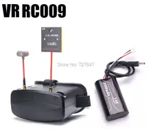 FPV VR RC-009 4.3 Inches 480×272 Video Goggles 5.8G 40CH Raceband Auto-Searching w/ Battery Better than EV800 VR007 RC-007