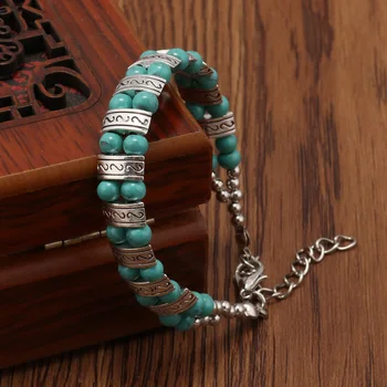 Amazonite En Bracelet