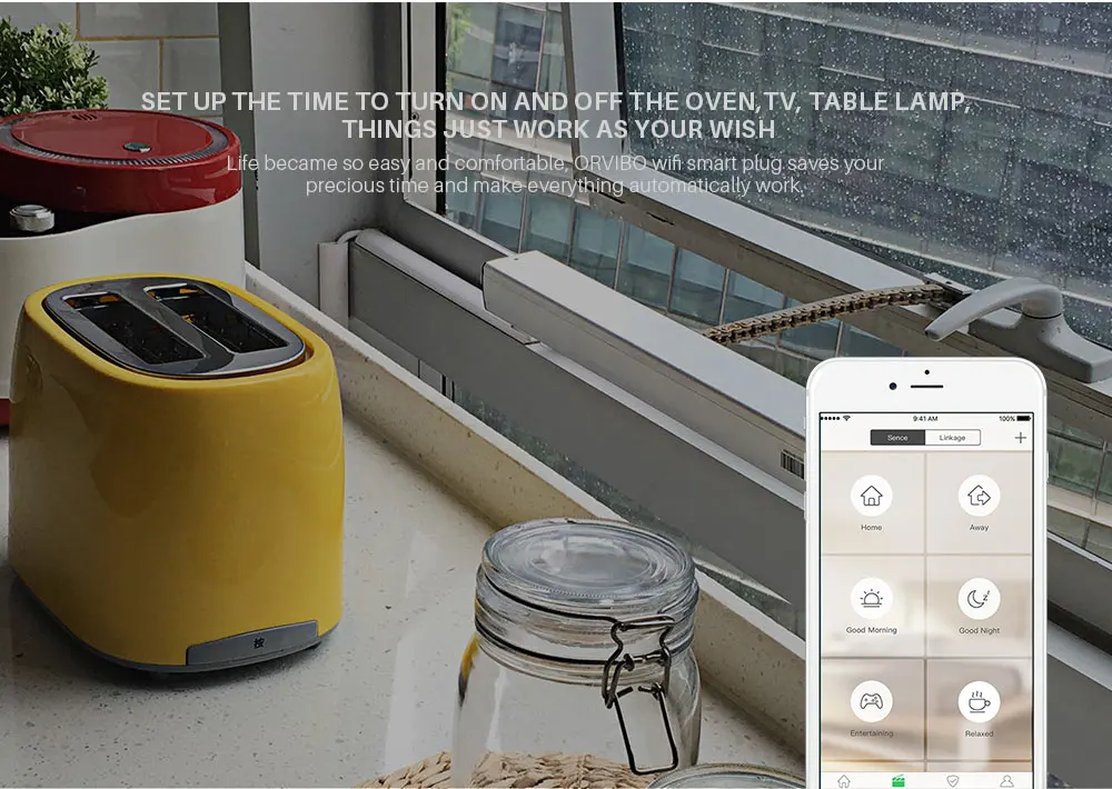 Orvibo S20C AU Wi-Fi розетка беспроводной пульт дистанционного управления работает с Alexa& Goolge умный дом автоматизация Поддержка iOS Android