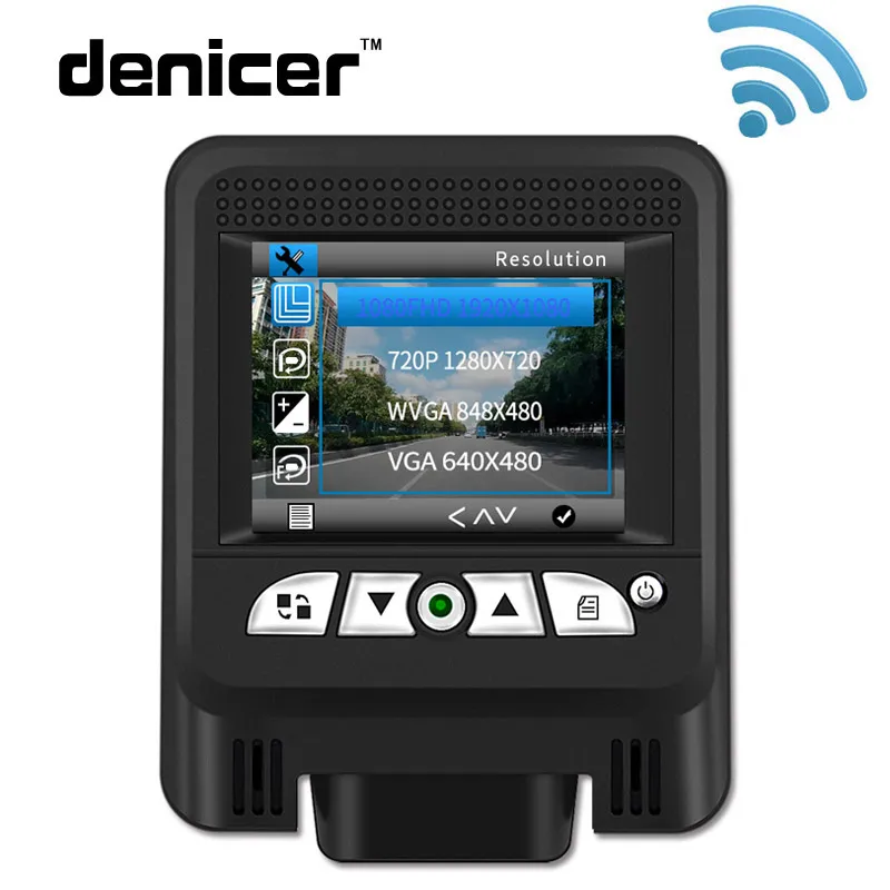 Novatek 96658 Автомобильная камера WiFi Full HD 1080P Автомобильный видеорегистратор 170