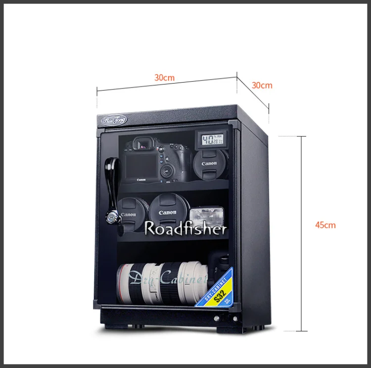 Roadfisher 32L водонепроницаемый противоударный электронный сушильный шкаф чехол влагостойкий закрывающийся контейнер для хранения принадлежности для фотографирования объектива камеры