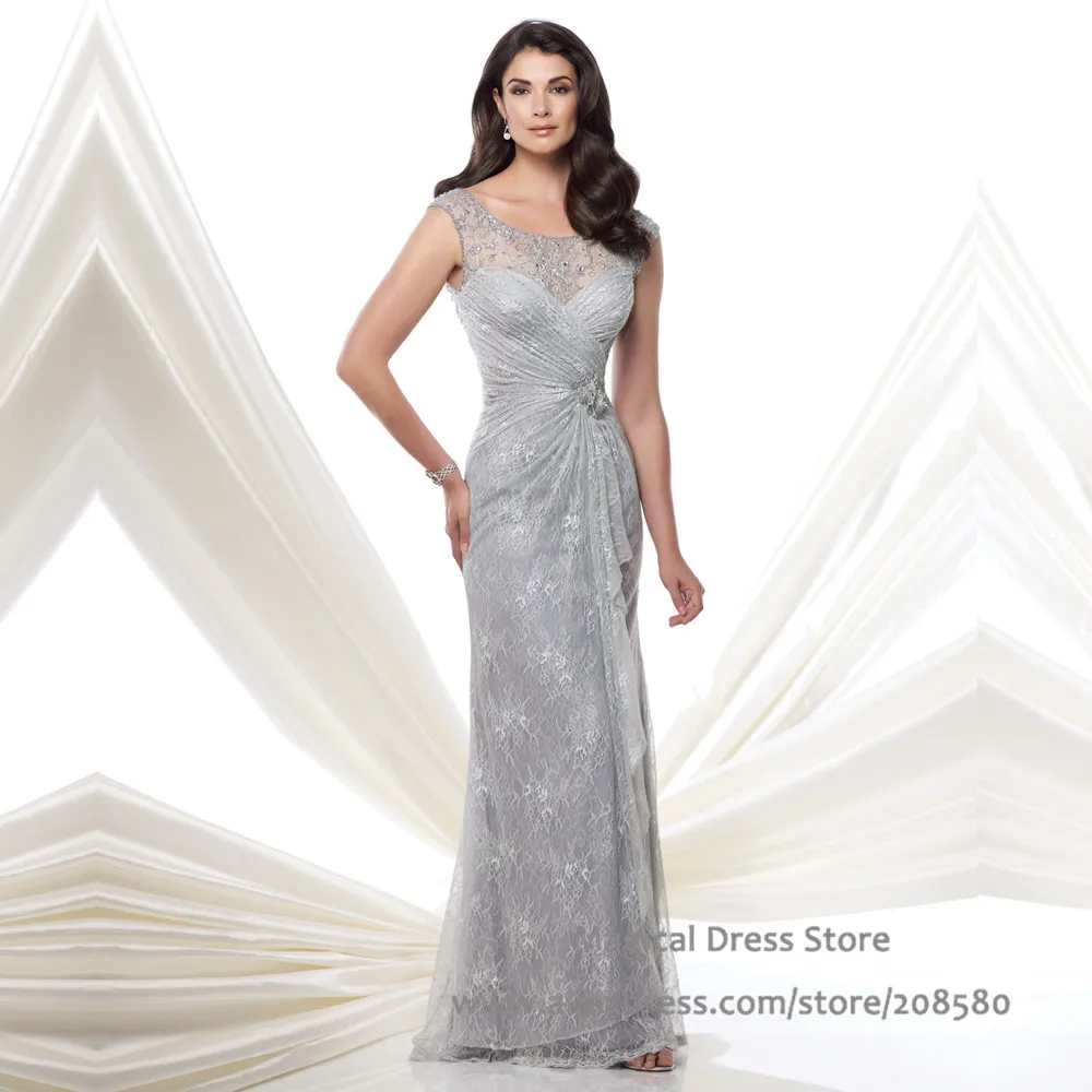 Silver Mother of the Bride Dresses