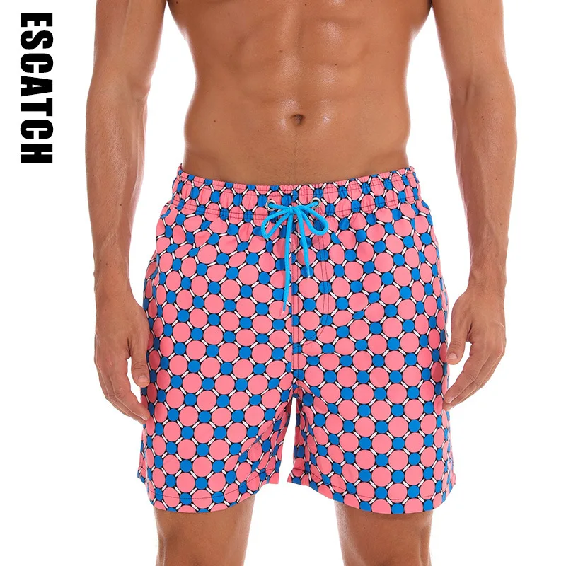 

Hot selling men Surf Swim Boxer Quick Dry Swimwear Shorts Mens Swimming Swimsuits Wear Short water sports Branded De Bain Homme