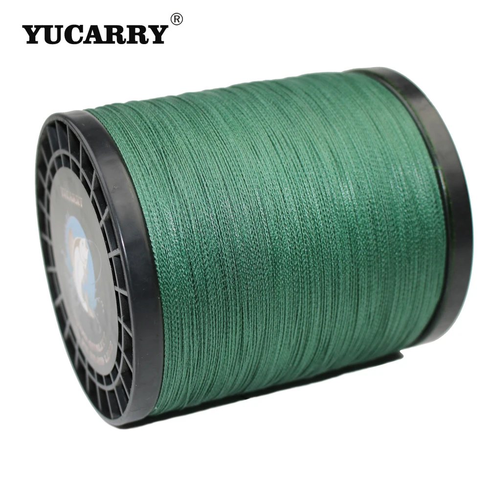 YUCARRY Brand 1500M Braided Fishing Line 4 Stands PE Multifilament