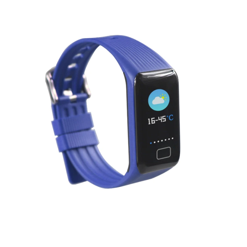 

NEW Colorful Screen Smart Bracelet Blood Pressure Blood Oxygen Heart Rate Monitor Weather Report Band For Android iPhone