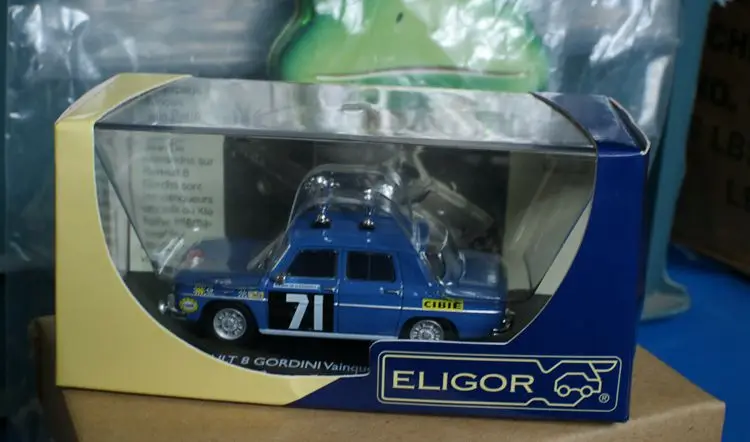 Высокая симуляция RENAULT8 модель 1:43 сплав Renault Rally 1962 #71 чемпионский автомобиль