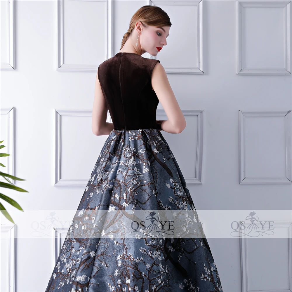 QSYYE-2018-New-Vintage-Formal-Evening-Dresses-Ball-Gown-Sleeveless-Long-Prom-Dresses-Women-Party-Gown (3)