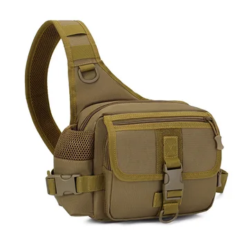 

Outdoor Tactical Crossbody Bag Multi-pockets Quick Release Buckle Zipper for Cycling B2Cshop