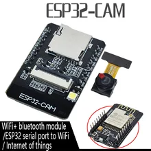 ESP32-CAM ESP-32S модуль Wi-Fi ESP32 серийный wi-fi ESP32 CAM макетная плата 5V Bluetooth с OV2640 модуль камеры