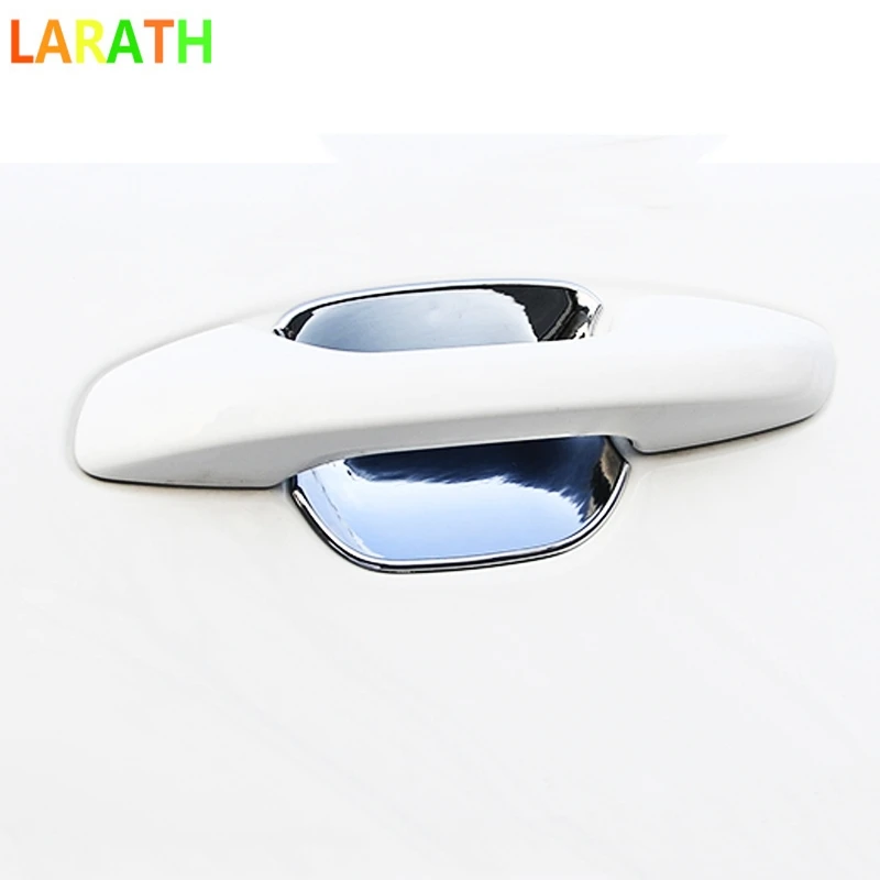 

The New For Kia Rio 4 KX CROSS Door Handle Cover Trim ABS Chrome Bowl Pull Chrome Car-Styling Exterior Decoration Accessory 2017