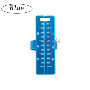 

New 1 Pcs Dental Endo Aluminium Finger Rulers Span Measure Scale